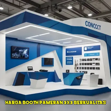 harga booth pameran 3x3 berkualitas